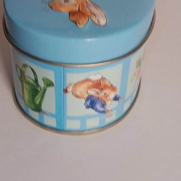 Lot of 2 Vintage Rabbit Frederick Warne & Co Tin Gift Box EMPTY Easter Bunny Lid - Picture 14 of 16